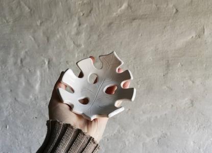 Мыльница "Лист монстеры"